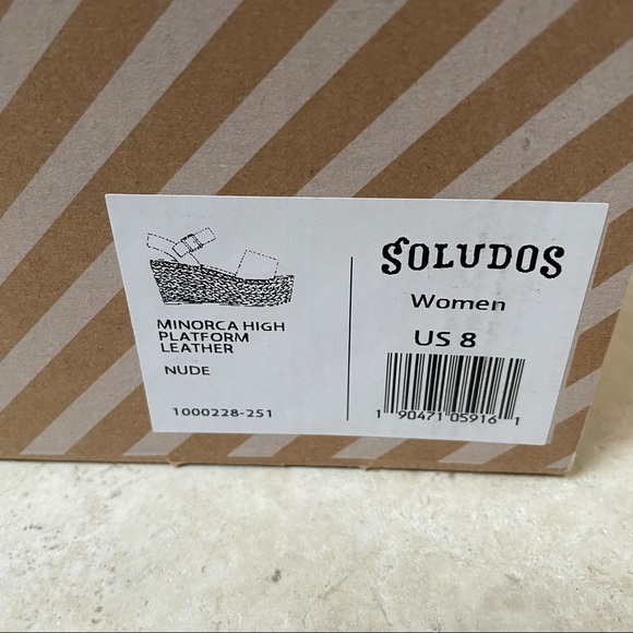 Soludos leather Minorca espadrilles size 8/8.5 women’s NIB - Picture 11 of 16
